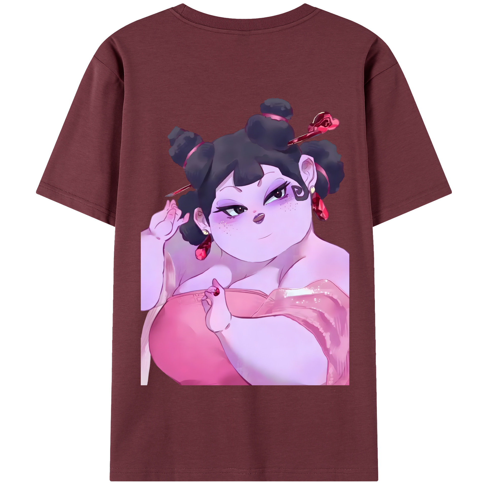 Ne Zha 2 ナタ 魔童の大暴れ 綿100％半袖Tシャツ（背面プリント）
